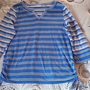 Shirt; long sleeve boat shirt, size LP